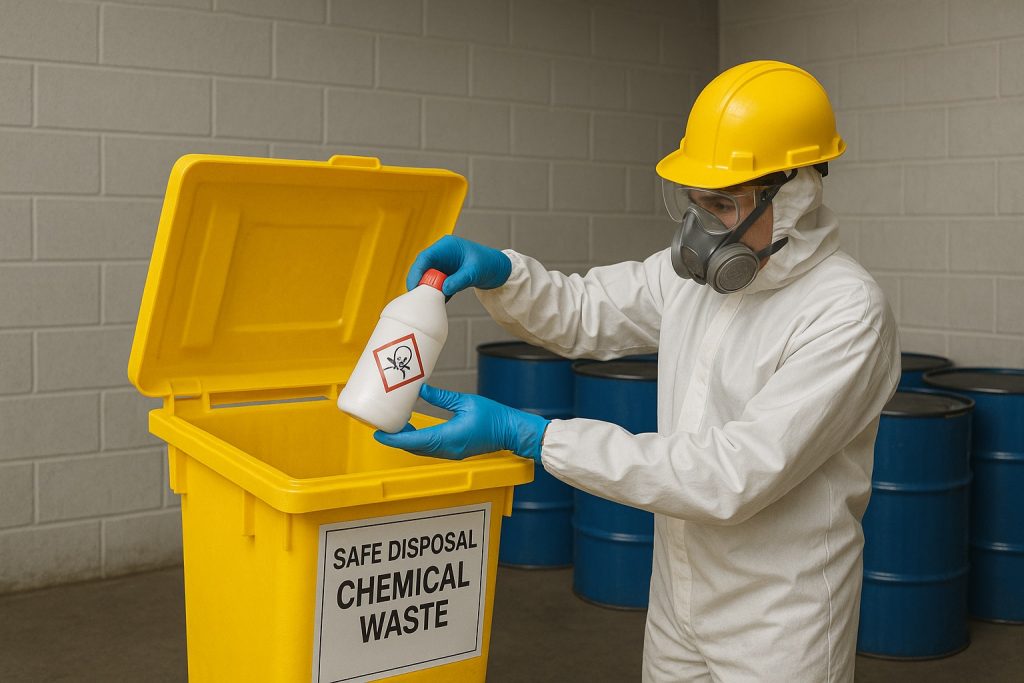 безопасная утилизация химических