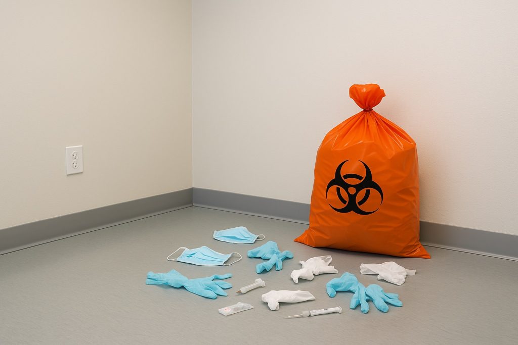 как правильно утилизировать мед отходы в домашних условиях