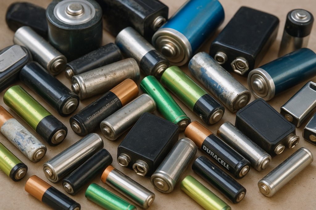 утилизация батареек и аккумуляторов