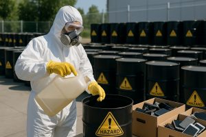 Утилизация опасных химических отходов: правила и безопасные подходы