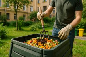 Переработка пищевых отходов в компост: домашние и городские практики в СПб