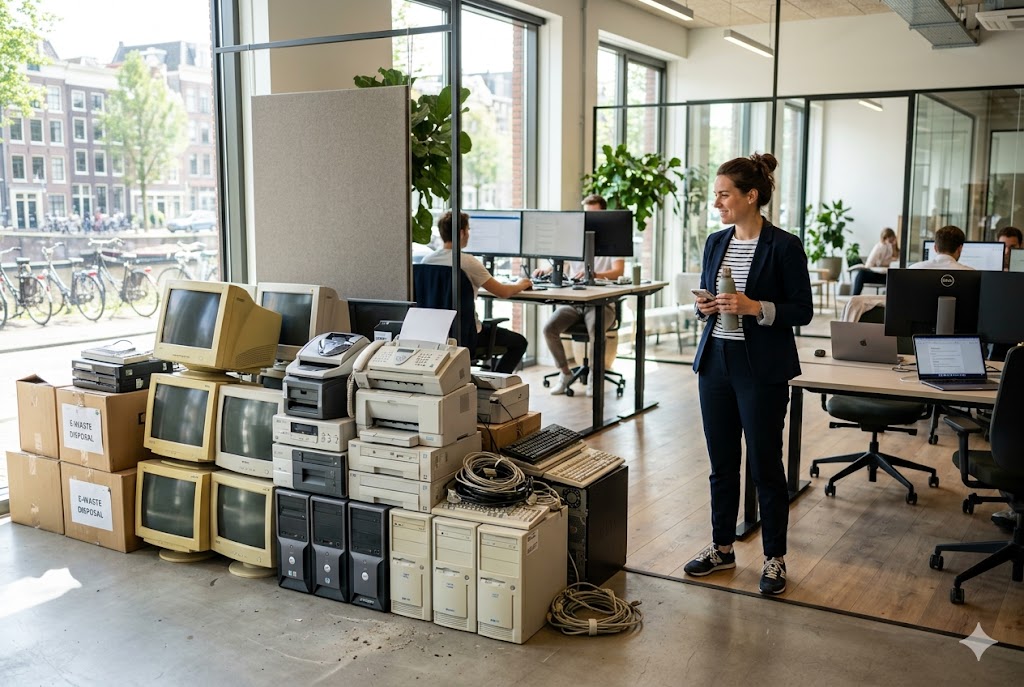 Списание и утилизация оргтехники в офисе: юридические тонкости передачи компьютеров на аффинаж